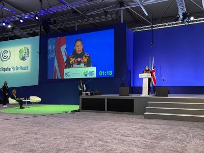 COP26: Albores presume Sembrando Vida en conversaciones de alto nivel