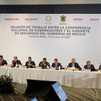 Durazo pacta reuniones bimestrales con gobernadores para evaluar seguridad