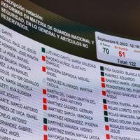 El Senado aprueba que la Sedena tenga control de la Guardia Nacional; pasa al Ejecutivo