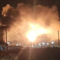 Se incendió la planta de la empresa TGS en la ruta 51, camino al lago Mari Menuco