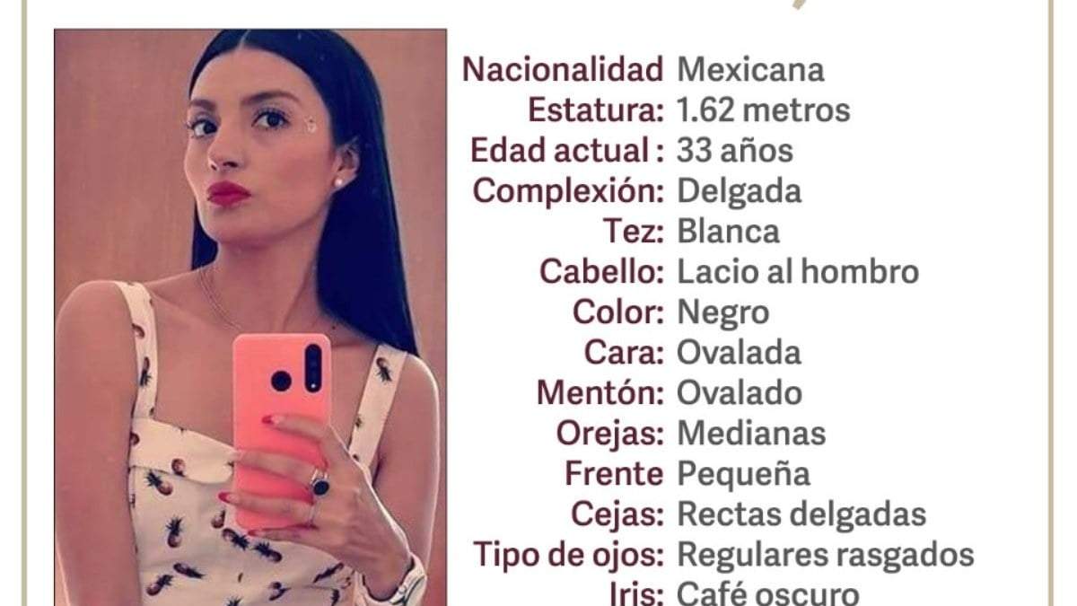 Liliana Lozada, de 33 años, desaparecida