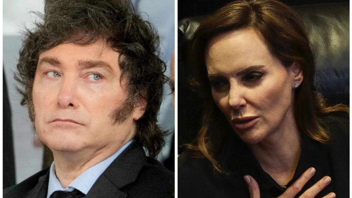 Javier Milei y Lilly Téllez