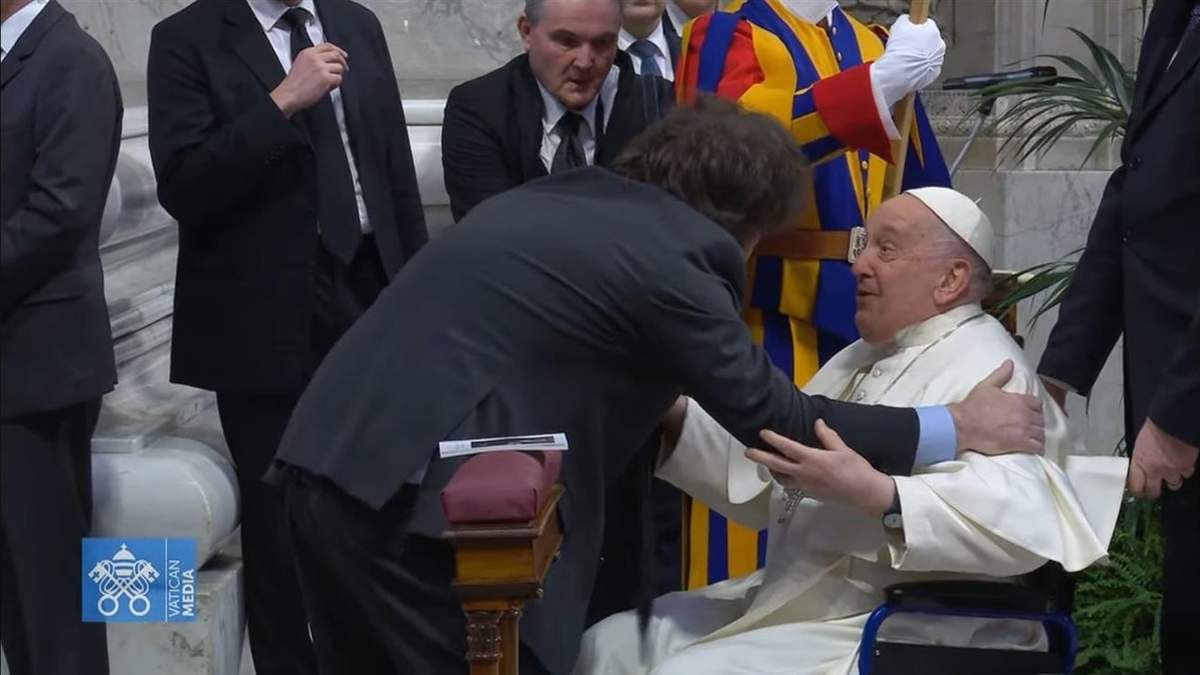 Javier Milei habló de su encuentro con el papa Francisco