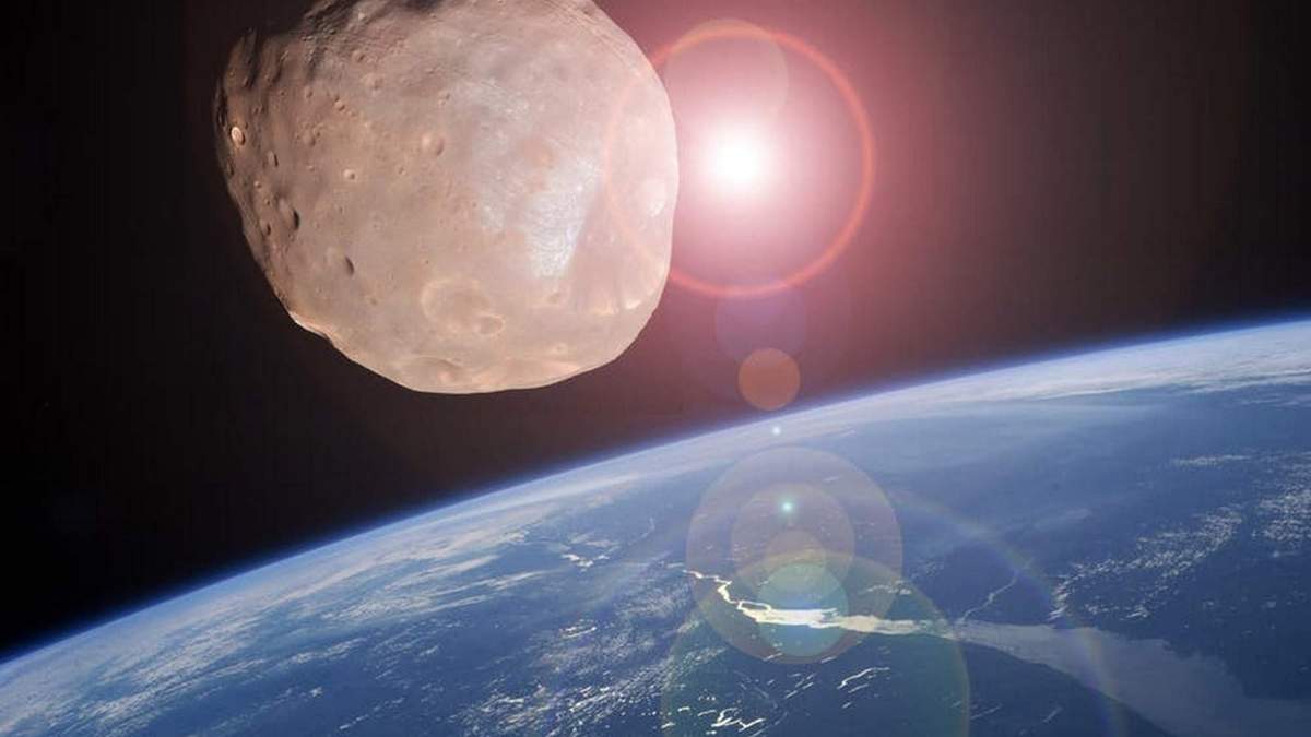 La NASA sigue de cerca el trayecto del asteroide. Fuente: (Twitter)