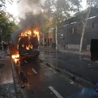 Crece la tensión en Chile por el fallecimiento del malabarista a manos de la Policía