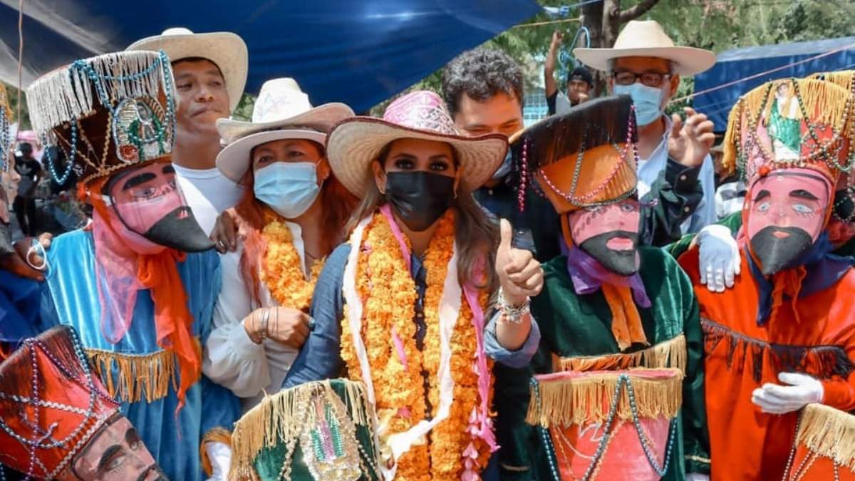 Evelyn Salgado, candidata de Morena a la gubernatura de Guerrero