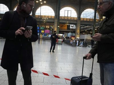 Ataque en estación de tren de París deja seis heridos