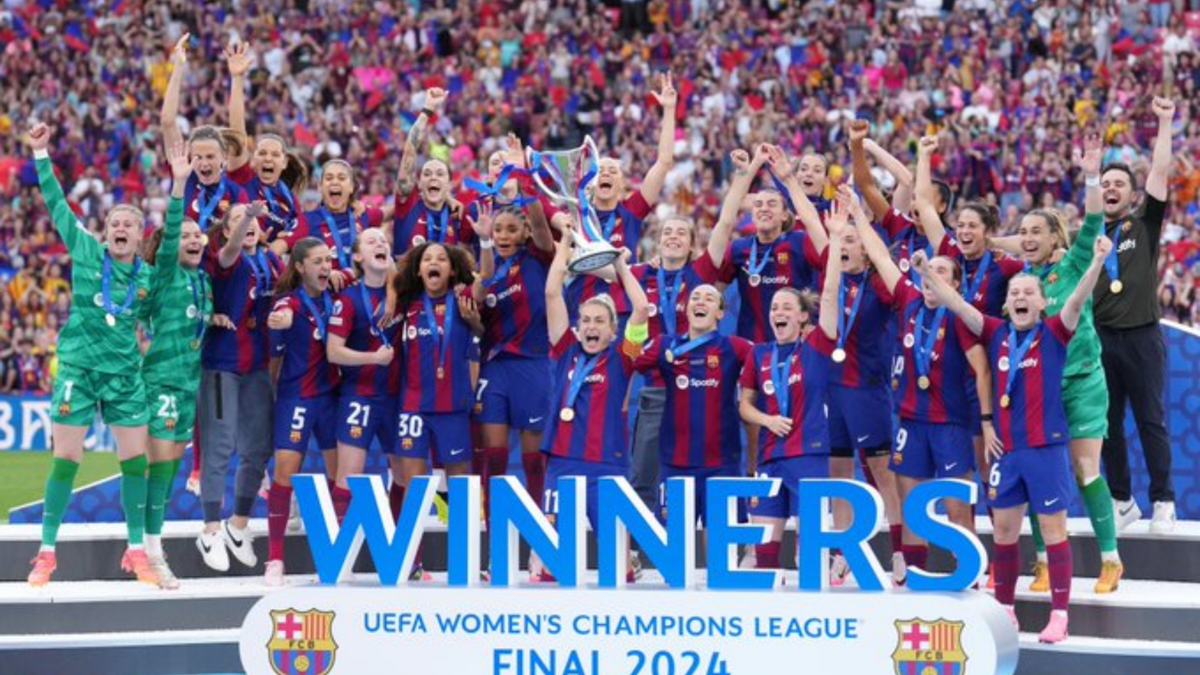 Barcelona Femenino gana su tercera Champions League