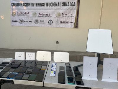 Aseguran dos dispositivos de internet satelital desarrollados por Elon Musk en penal de Culiacán