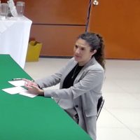 "Tengo mi propia trayectoria": así defendió Bertha María Alcalde su candidatura a presidir el INE