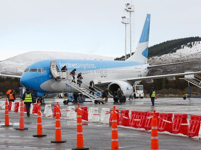 El aeropuerto Chapelco rompió récord de pasajeros en agosto
