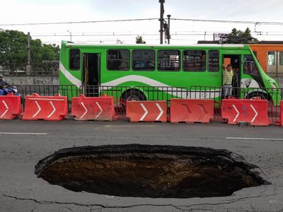 Suman 153 socavones en la CDMX en lo que va del 2025