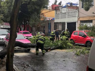 La CDMX, en alerta amarilla por frío, lluvias y rachas de viento