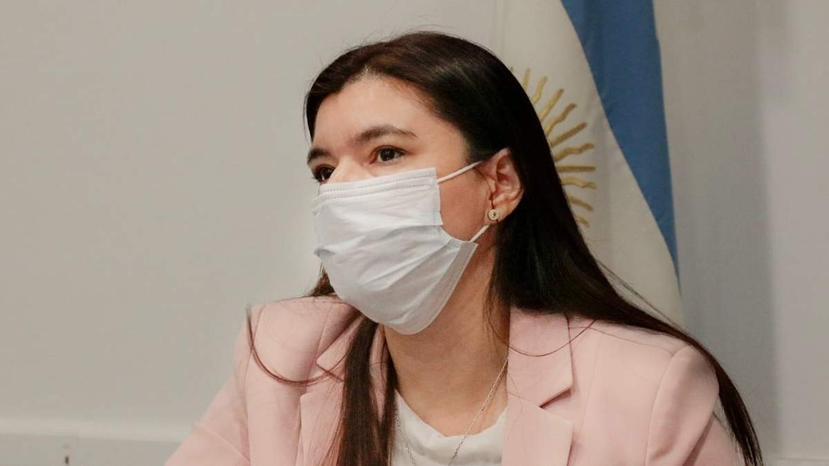 Vanina Merlo, ministra se Gobierno y Seguridad. Fuente: (Twitter)