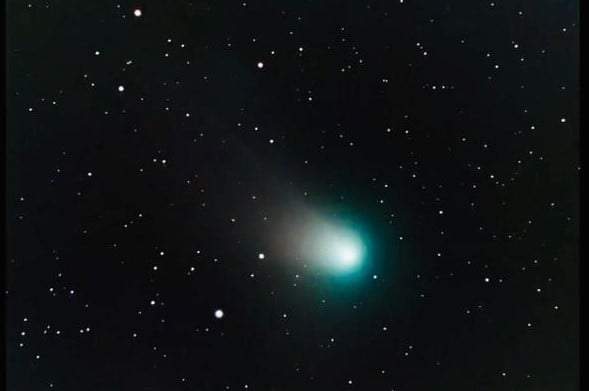 Cometa Verde, fotografiado el 16 de enero de 2023