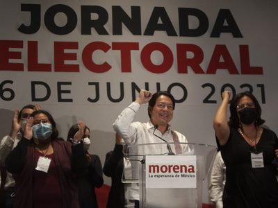 El presidente está "feliz" con los resultados de Morena en las elecciones: Mario Delgado