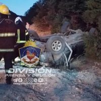 Impresionante vuelco en Siete Lagos: el conductor dio positivo en el test de alcoholemia