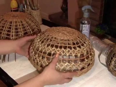 Con hilo y una pelota de goma, hacé este velador que es una locura y si lo vas a comprar te sale una fortuna