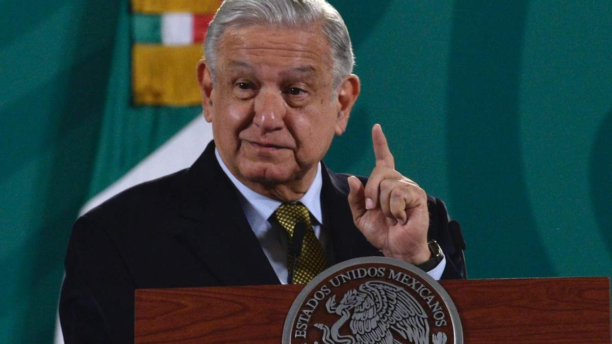 El presidente López Obrador