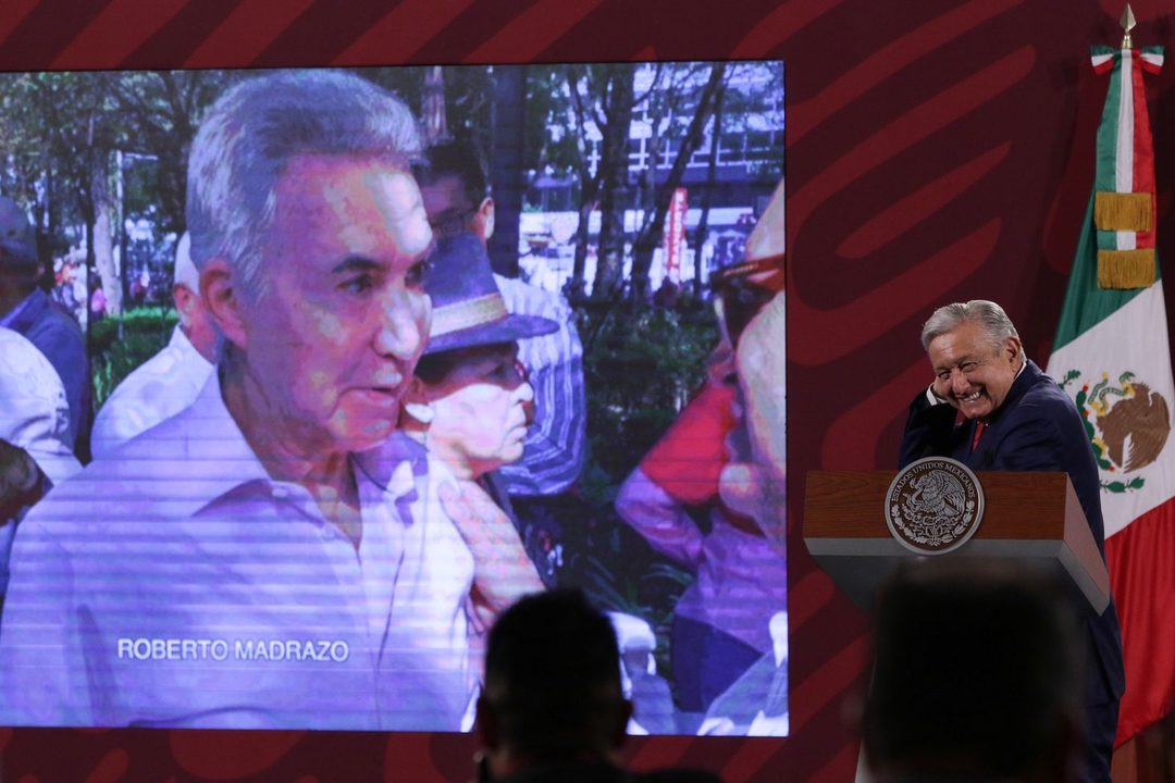 AMLO conferencia foto Roberto Madrazo