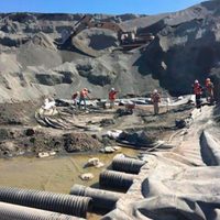 Profepa atiende derrame de solución de cianuro de sodio en minera de Sonora