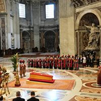 Los cuatro jugadores de la Selección Argentina que despidieron al Papa Francisco en el Vaticano