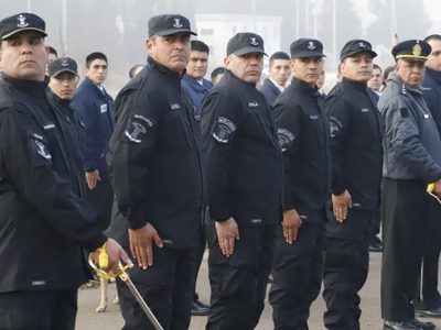 La Policía provincial fue homenajeada por el aniversario de la Dirección de Unidades de Detención