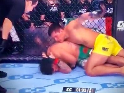 El infuencer Jawy Méndez recibe una paliza en su debut en MMA (Video)