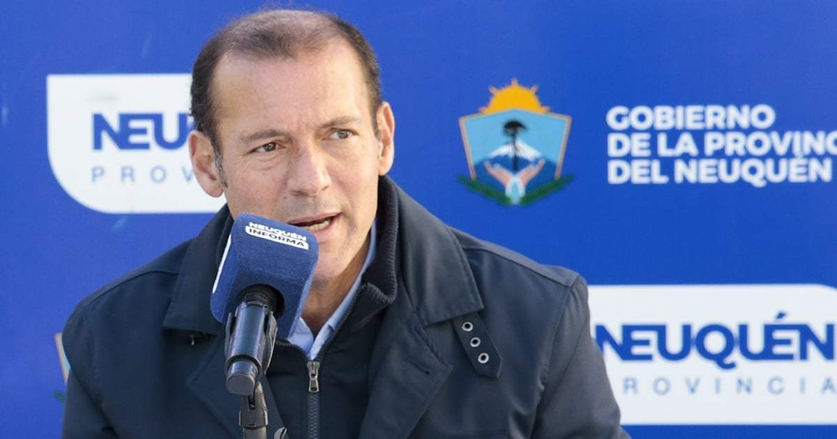 Omar Gutiérrez, gobernador de Neuquén. Fuente: (Twitter)