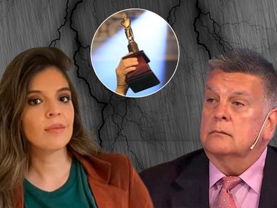 Fuego cruzado: Dalma Maradona y Luis Ventura se enfrentaron por los Martín Fierro