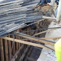 Colapsa estructura del Tren Maya cerca de Bacalar; hay dos personas lesionadas (Video)