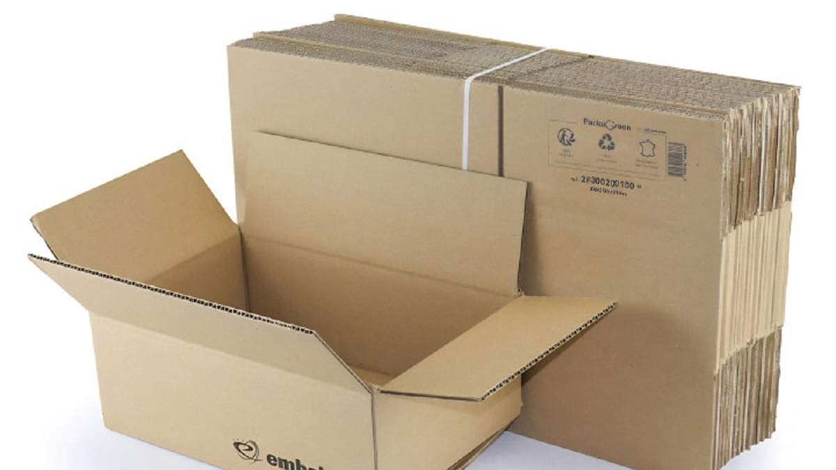 Cómo reciclar con cajas de cartón. Fuente: (X)