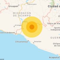 Reportan sismo magnitud 5.3 en Huetamo, Michoacán