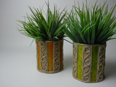 Con una lata y algunos palitos de la ropa, creá el contenedor más chic para realzar cualquier espacio de tu hogar