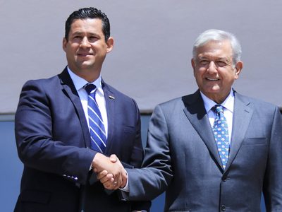 López Obrador y el gobernador de Guanajuato trabajarán juntos para combatir la violencia