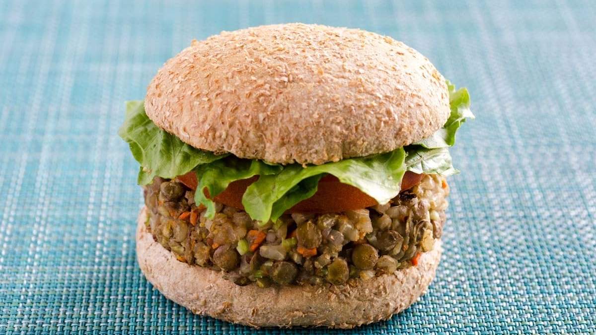 Hamburguesas de lentejas. Fuente: (Instagram)
