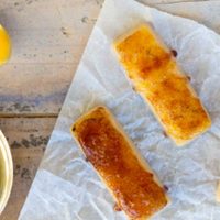 Receta para hacer un turrón de yema tostada al estilo español