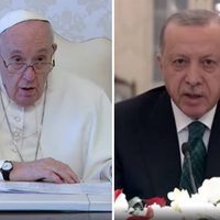El Papa y Erdogan hablan por teléfono sobre la espiral de violencia en Oriente Próximo