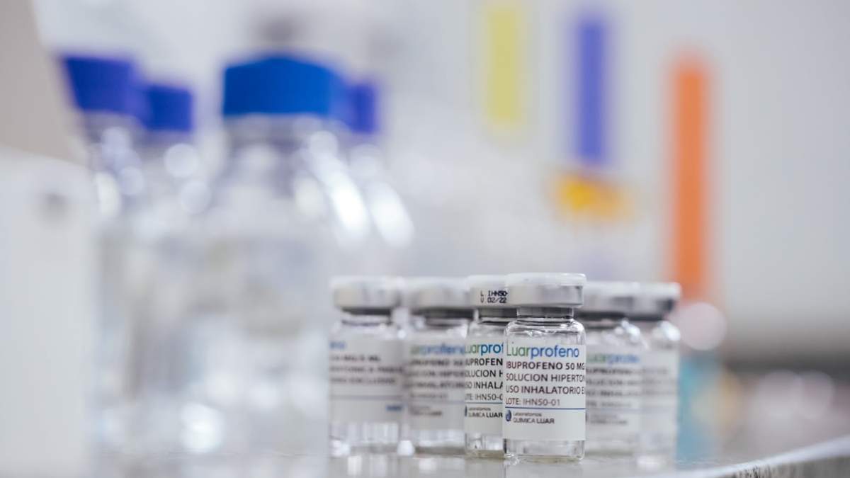 Ibuprofeno inhalado. Fuente: (Vía País)