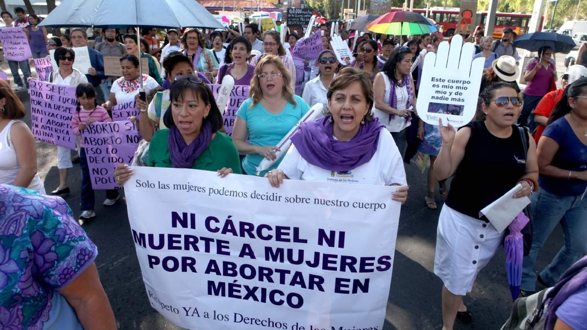 Una manifestación a favor del aborto. Foto: Benjamín Flores