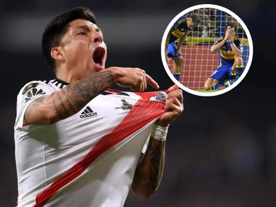 La curiosa reacción de Enzo Pérez cuando un fanático de River le preguntó por la eliminación de Boca