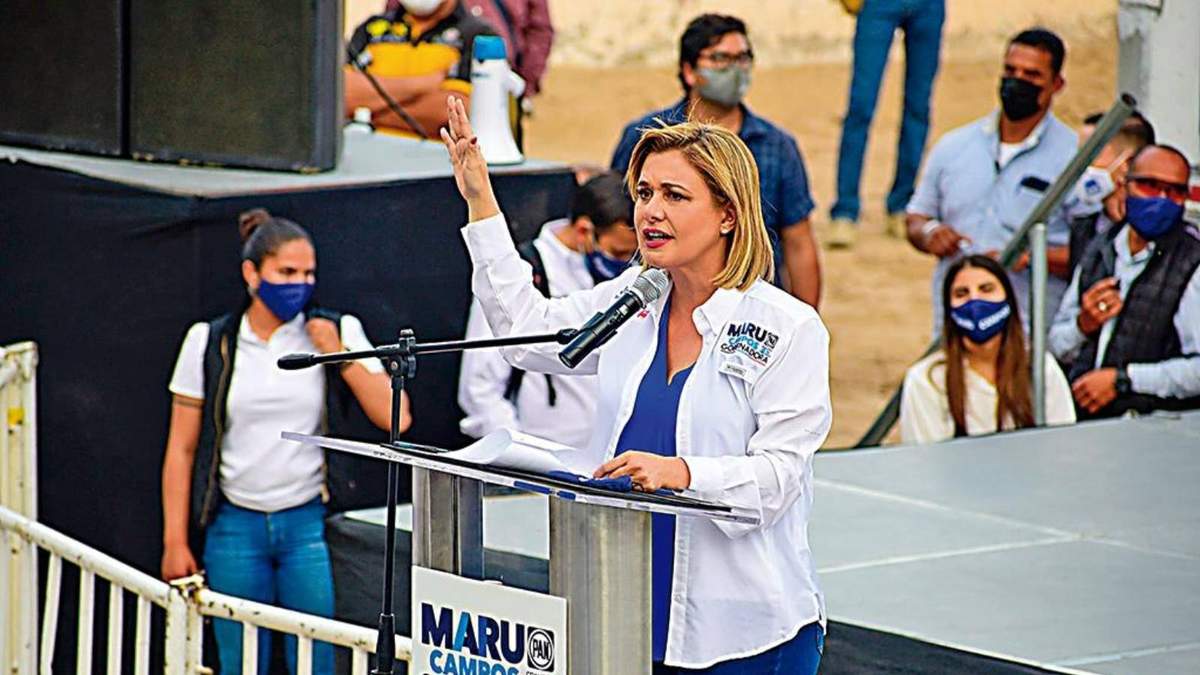 La gobernadora de Chihuahua, Maru Campos