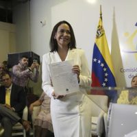 Proclaman a María Corina Machado ganadora de las primarias de la oposición en Venezuela