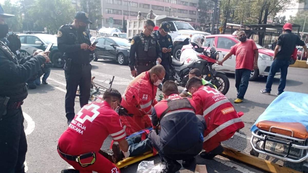 El ciclista fue trasladado grave a un hospital
