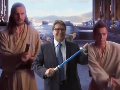 "La fuerza nos acompaña": Ricardo Monreal se asume como Jedi... y lo tunden en redes
