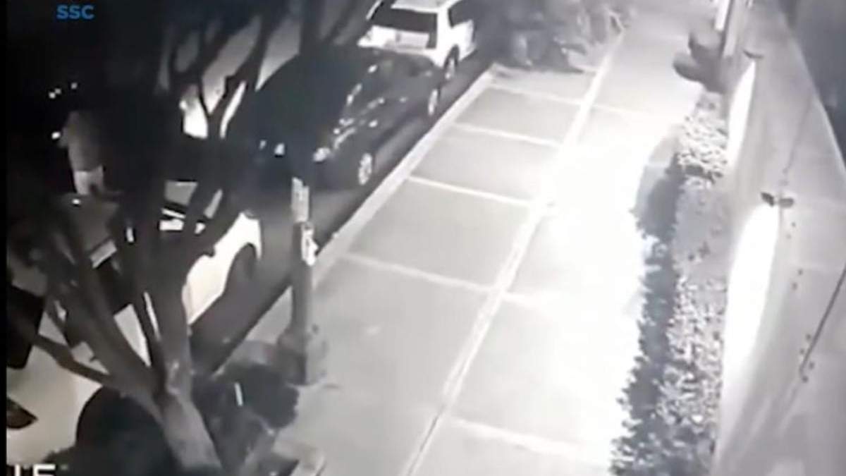 Imagen del supuesto robo