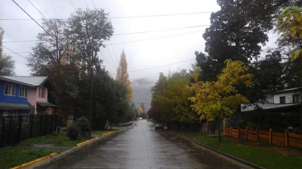 Clima inestable con lluvias en la cordillera. Fuente: (Faceebook)