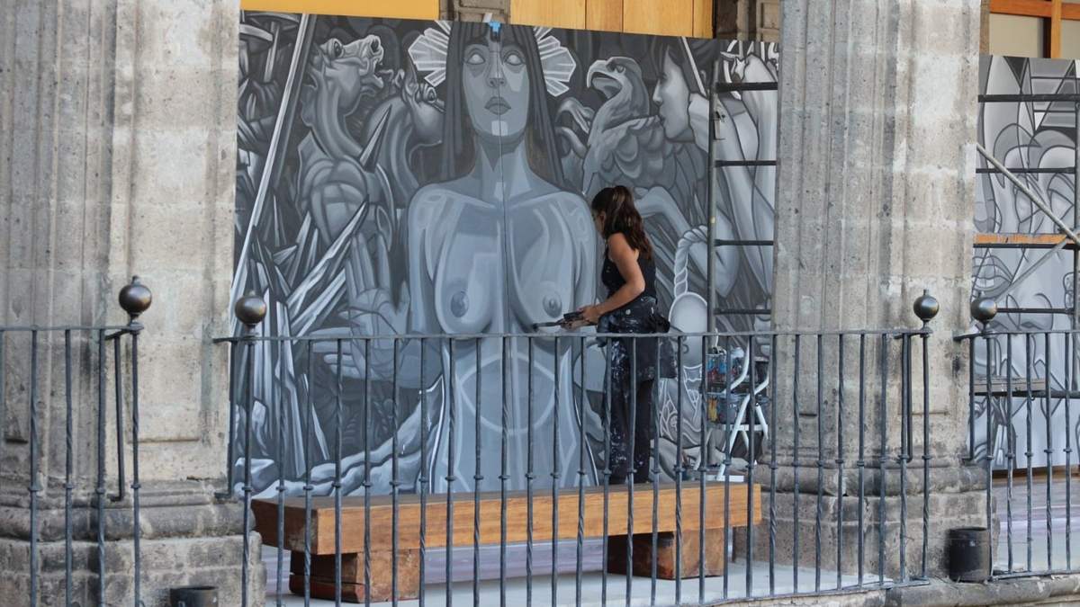 Murales en San Ildefonso