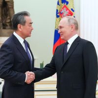 Vladimir Putin se reunió con el diplomático más importante de China