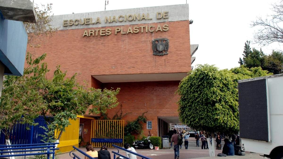 Instalaciones de la Facultad de Artes y Diseño, antes Escuela Nacional de Artes Plásticas. Foto de 2008